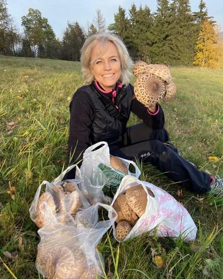 Radka Severová na houbách